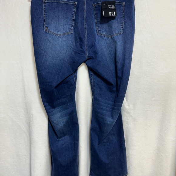 Kut From The Cloth Women's Jeans 24W Blue High Rise Natalie Boot Cut - Picture 5 of 12